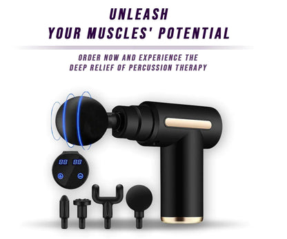 CorePulse Pro Massage Gun™ – Deep Tissue Percussion Therapy Device